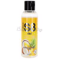 S8 4 in 1 Dessert Lubrikační gel ananas a kokos 125 ml