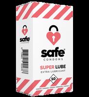 SAFE - Condoms with Extra Lubricant Superlube 10 pcs