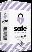 SAFE - Condoms with Silicone-Based Lubricant Standard 10 pcs