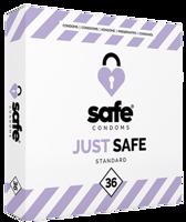 SAFE - Condoms with Silicone-Based Lubricant Standard 36 pcs