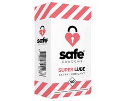 SAFE Super Lube - extra klzký kondóm (10 ks)