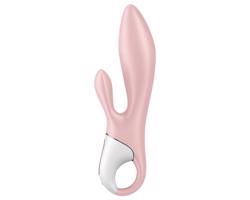 Satisfyer Air Pump Bunny 3 - nafukovací vibrátor (ružový)