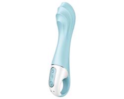 Satisfyer Air Pump Vibrator 5 - inteligentný pumpovací vibrátor (modrý)