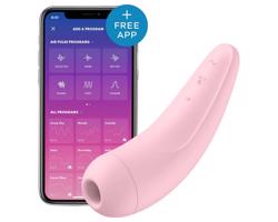 Satisfyer Curvy 2+ - inteligentný vzduchový stimulátor klitorisu (ružový)