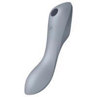 Satisfyer Curvy Trinity 3 - akumulátorový vzduchový 2v1 vibrátor (šedý)