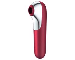 Satisfyer Dual Love - inteligentný vaginálny a klitorisový vibrátor (červený)