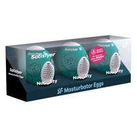 Satisfyer Egg Naughty - masturbačná sada vajec (3 ks)