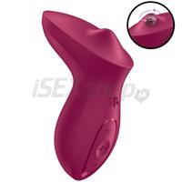 Satisfyer Exciterrr Rolling Lay&amp;amp;#45;On bordový