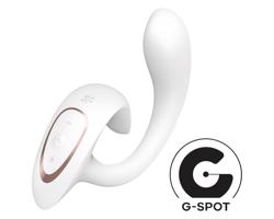 Satisfyer G for Goddess 1 - klitoriálny a bod G vibrátor (biely)