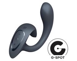 Satisfyer G for Goddess 1 - vibrátor na klitoris a bod G (sivý)