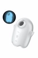 Satisfyer Glowing Ghost - žiariaci vzduchový dráždič klitorisu (biely)