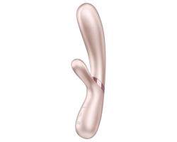 Satisfyer Hot Lover - inteligentný vibrátor (strieborný)