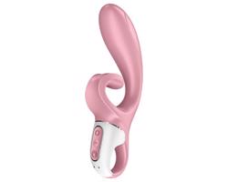 Satisfyer Hug Me - inteligentný vibrátor s ramienkom na klitoris (ružový)