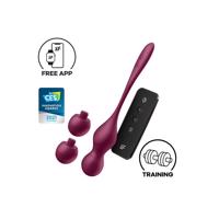 Satisfyer Love Birds Vary - Smart Variable Kegel Balls (Burgundy)