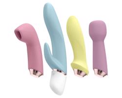 Satisfyer Marvelous Four - akumulátorový vibrátor set (4 diely)