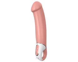 Satisfyer Master - vodoodolný akumulátorový vibrátor (naturálny)