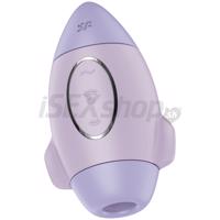 Satisfyer Mission Control Rechargeable Air-Pulse Clitoral Stimulator Purple