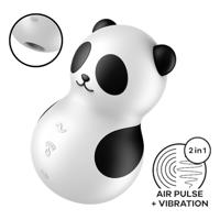 Satisfyer Pocket Panda - bezdotykový stimulátor klitorisu (čierny)