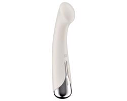 Satisfyer Spinning G-Spot 1 - rotujúci hlavica G-bod vibrátor (béžový)