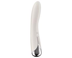 Satisfyer Spinning Vibe 1 - G-bod vibrátor s otočnou hlavou (béžový)