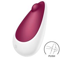 Satisfyer Spot On 3 - nabíjateľný klitorálny vibrátor (červený)