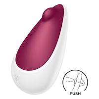 Satisfyer Spot On 3 - Rechargeable Clitoral Vibrator (Red)