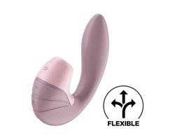 Satisfyer Supernova - akumulátorový, tlakovými vlnami 2v1 vibrátor (ružový)