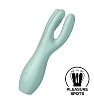 Satisfyer Threesome 3 - nabíjací stimulátor klitorisu (mäta)