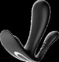 SATISFYER - TOP SECRET + VIBRATOR BLACK