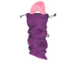 Satisfyer Treasure Bag - diskrétny úložný vak - stredný (fialový)