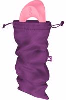 Satisfyer Treasure Bag M - taška na uskladnenie erotických hračiek - stredná (fialová)