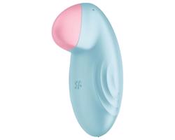 Satisfyer Tropical Tip - inteligentný vibrátor na klitoris (modrý)