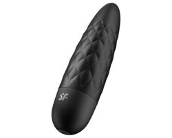 Satisfyer Ultra Power Bullet 5 - akumulátorový, vodotesný vibrátor (čierny)