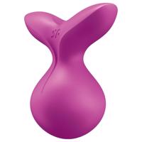 Satisfyer Viva la Vulva 3 - akumulátorový, vodotesný vibrátor na klitoris (fialový)