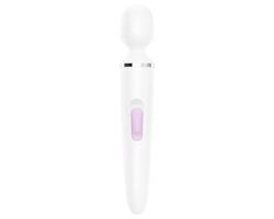 Satisfyer Wand-er Woman - vodotesná masážna vibrácie (biela)