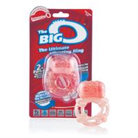 Screaming Large - Vibrating Cock Ring (Peach)