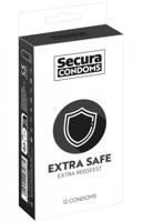 Secura Extra Safe - zosilnené kondómy (12 ks)