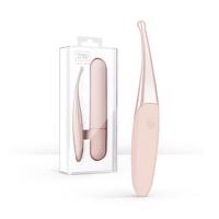 Senzi - nabíjací, vodotesný vibrátor na klitoris (svetlo ružový)