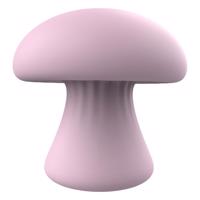 Sex HD Mushroom - dobíjací masážny prístroj na tvár (ružový)