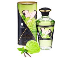 Shunga - hrejivý masážny olej - polnočný sorbet (100ml)