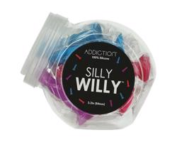 Silly Willy - Silicone Penises - 12pcs (colorful)