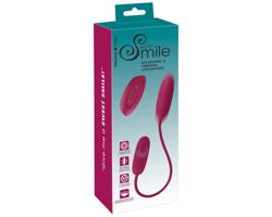 Smile Love Egg Duo - nabíjateľné, rádiové, vodeodolné vibračné vajíčko (fialové)