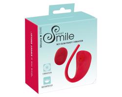 SMILE Slim Panty - bezdrôtový vibračný stimulátor (červený)