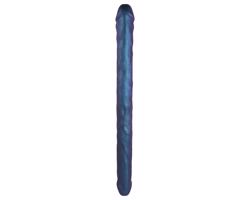 Strap-on-me - Double Dildo (Galaxy Blue)