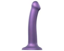 Strap-on-me Metalický lesk M - telu priateľský dildo (metalická fialová)