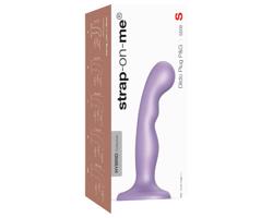 Strap-on-me P&G - Ohybný fialový strap-on dildo s prísavkou