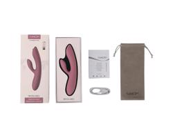 Svakom Trysta Neo - Rotating Bead Vibrator with Clitoral Arm (Mauve)