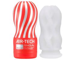 TENGA Air Tech Regular - opakovane použiteľný masturbátor (biely)