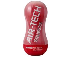 TENGA Air-Tech Squeeze - sania pre pôžitok (červený)