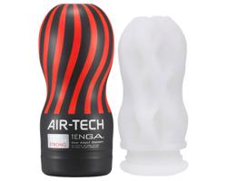 TENGA Air Tech Strong - opakovane použiteľný masturbátor (biely)